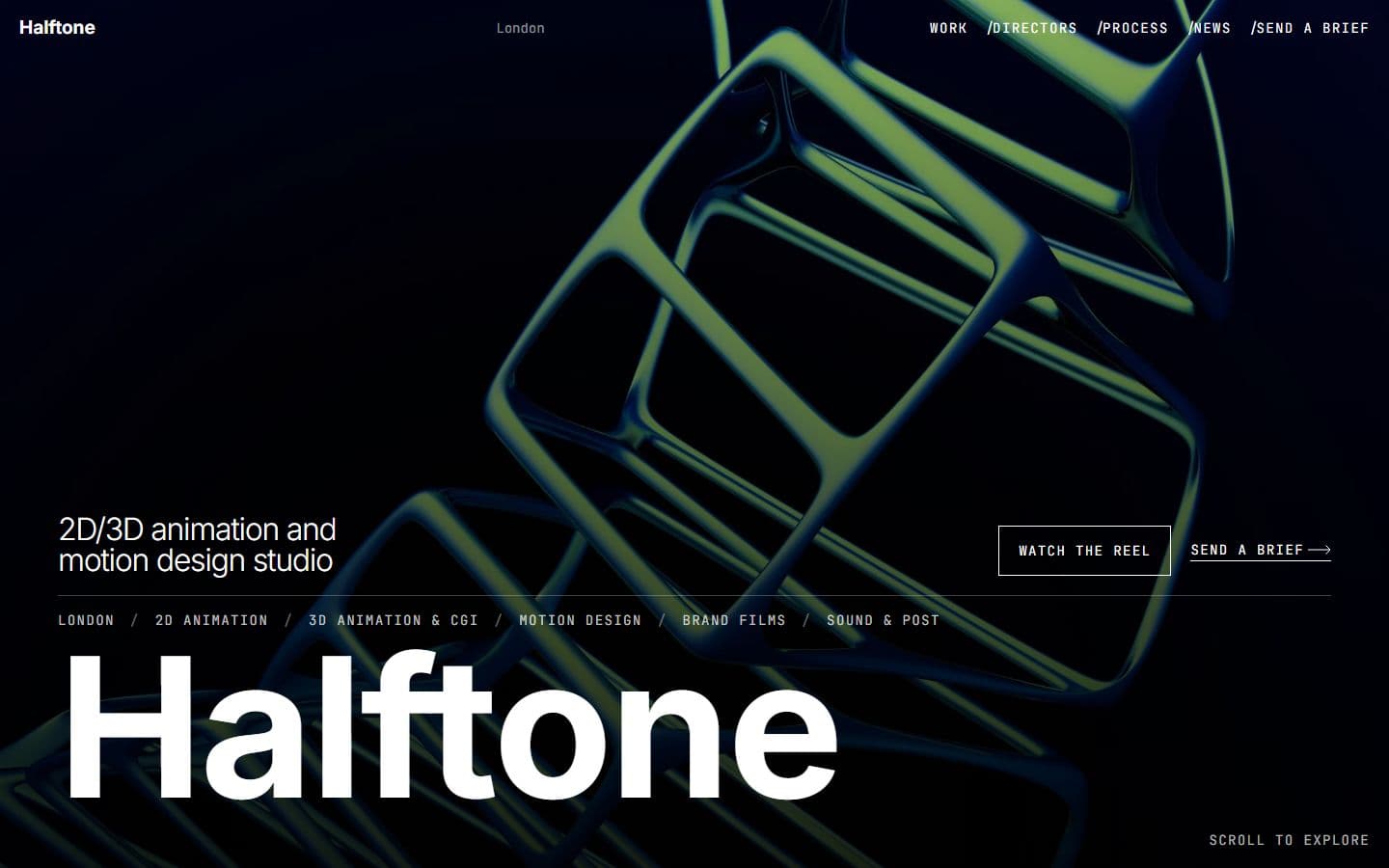Halftone template